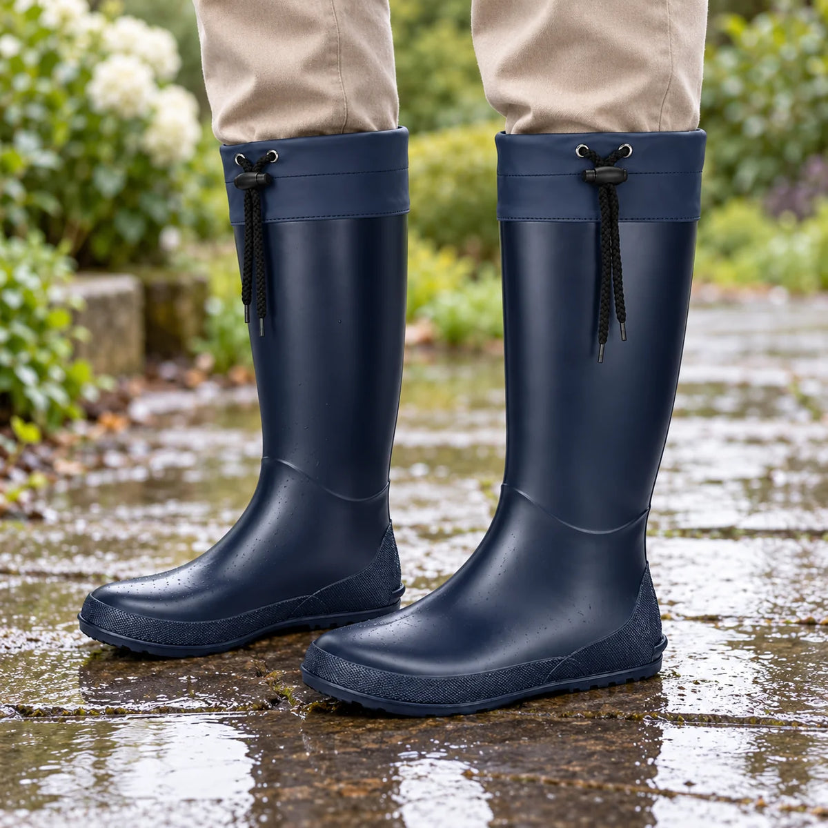 Waterproof Rubber Anti-Slip Ultra-Light Women's Rain Boots