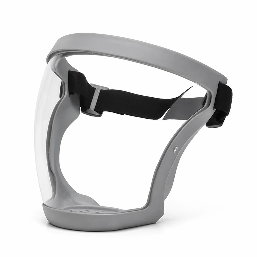 Full Face Shield Anti-Fog Clear Visor & Adjustable Headband