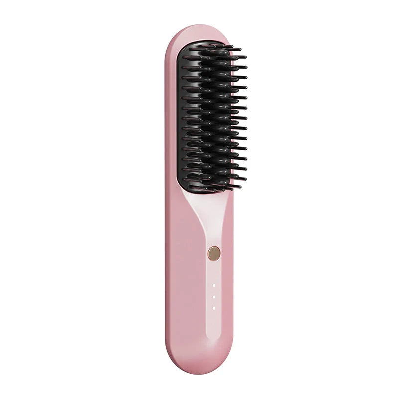 Cordless Hair Straightening Comb with Negative Ions
