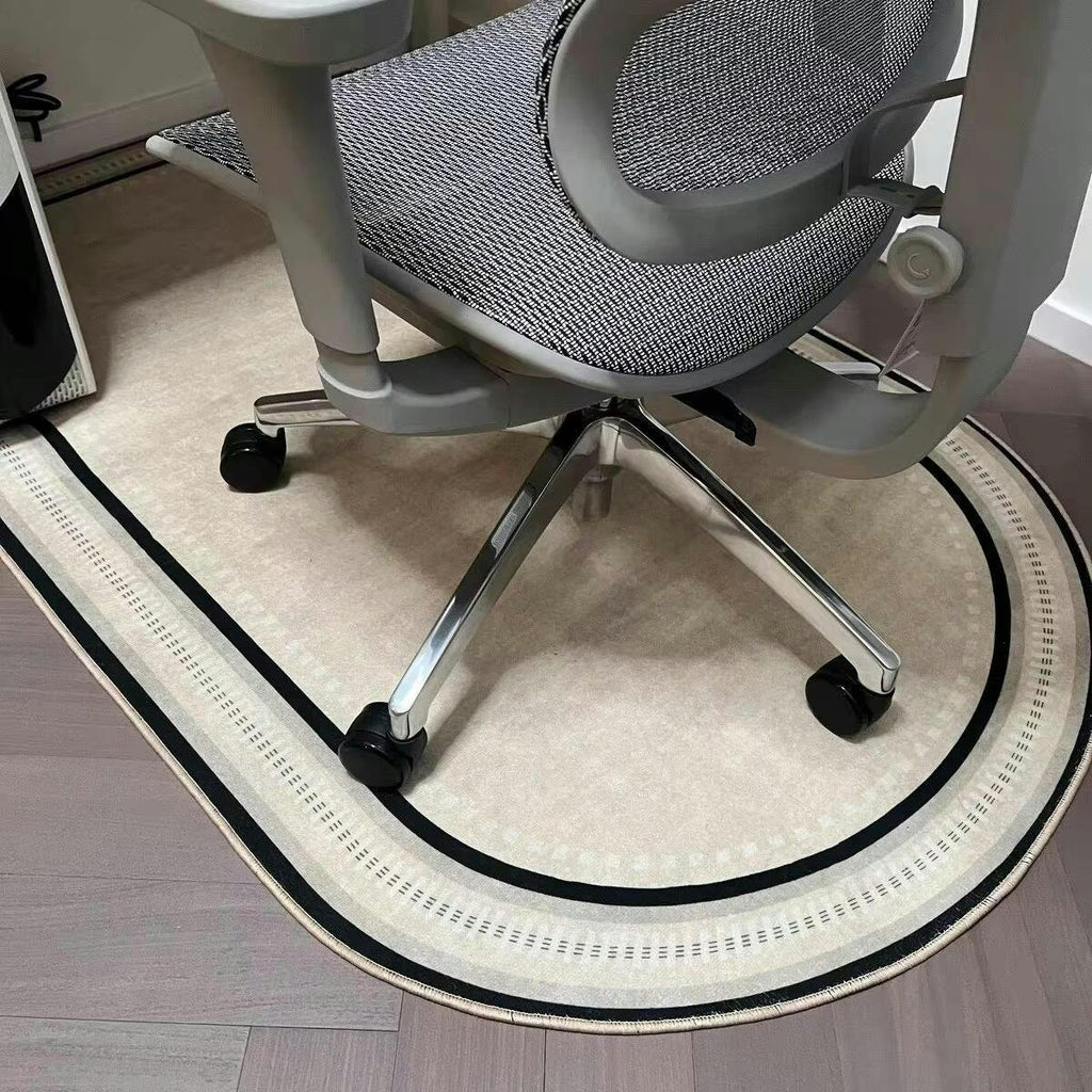 Office Chair Mat Non Slip Fleece Rug