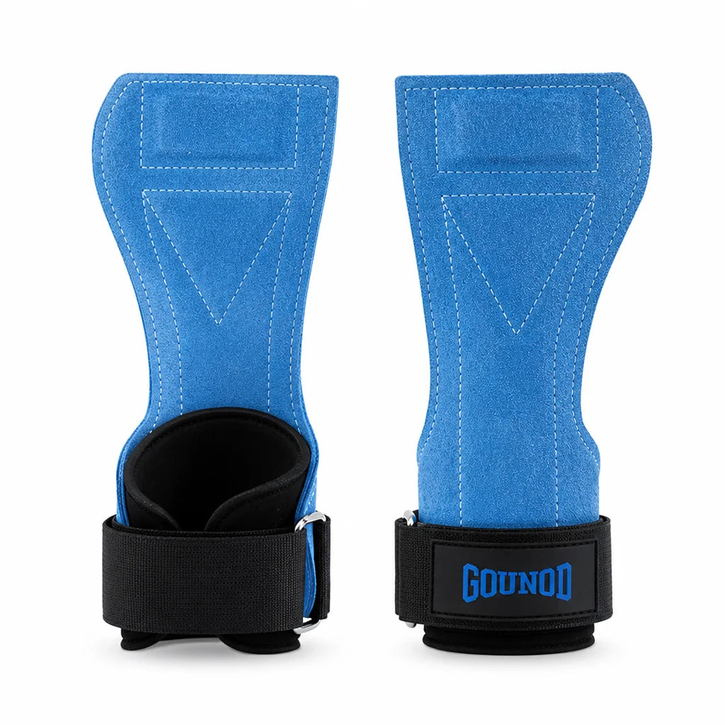High-Quality Cowhide Leather Gloves for Weightlifting, Blister Resistant