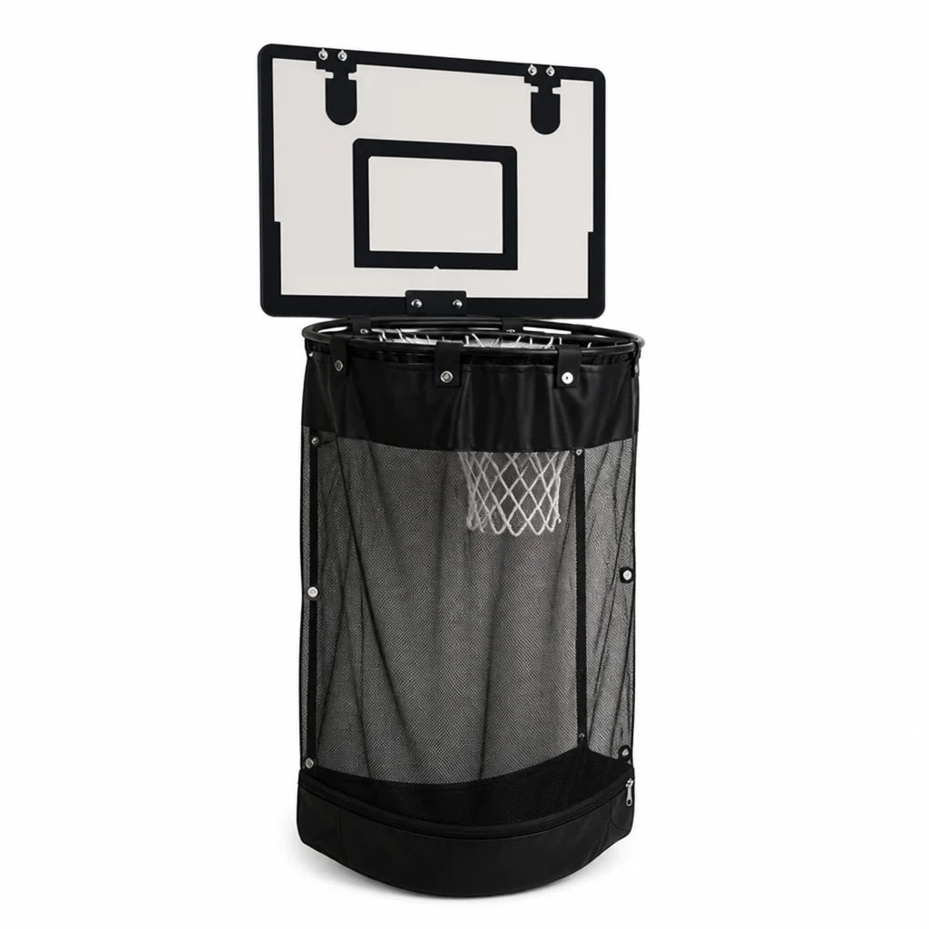 Playful Basketball Style Breathable Laundry Bag (Door/Wall Mount)