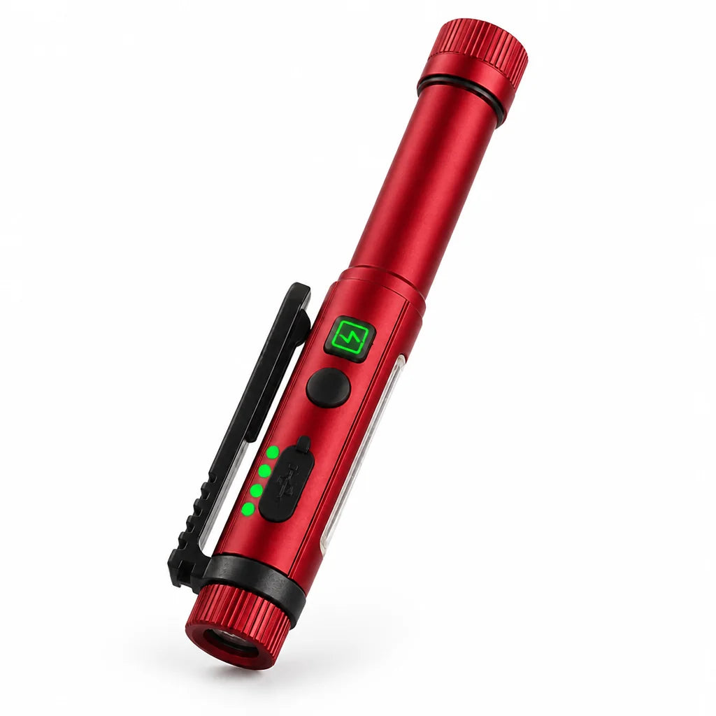 600 Lumen Magnetic Aluminum Alloy Pen Light (USB-C Rechargeable)