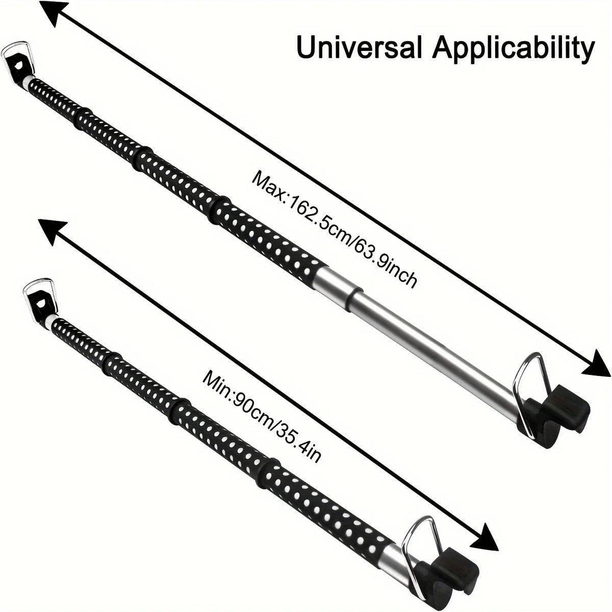 Car Clothes Hanger Telescopic Rod & Stainless Steel
