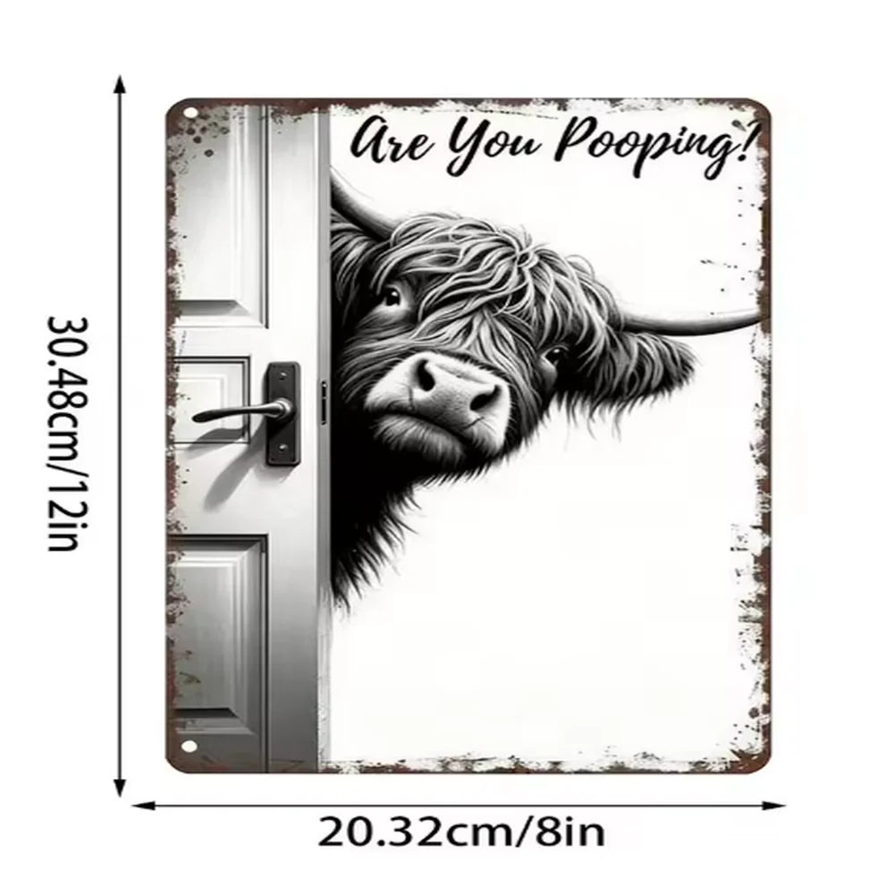 HumorVista™ — Adds charm to your bathroom and makes everyone laugh!