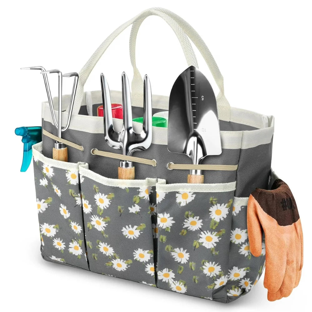 Oxford Garden Bag with Many Pockets