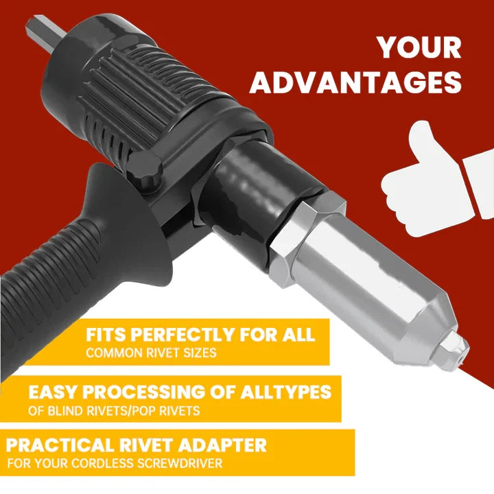 Rivet Nut Adapter for Cordless Drill – SpeedRivet