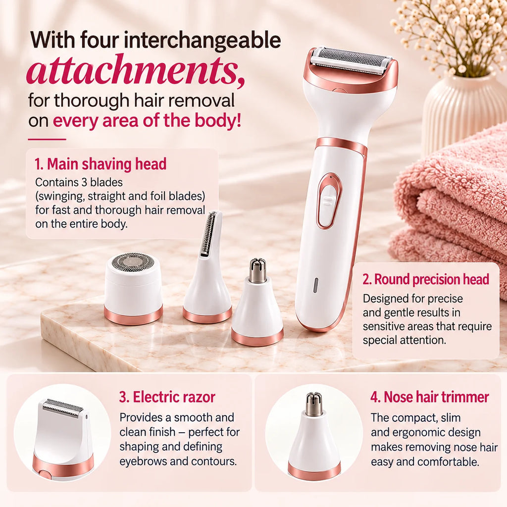 SilkEdge 4-in-1 Precision Hair Remover