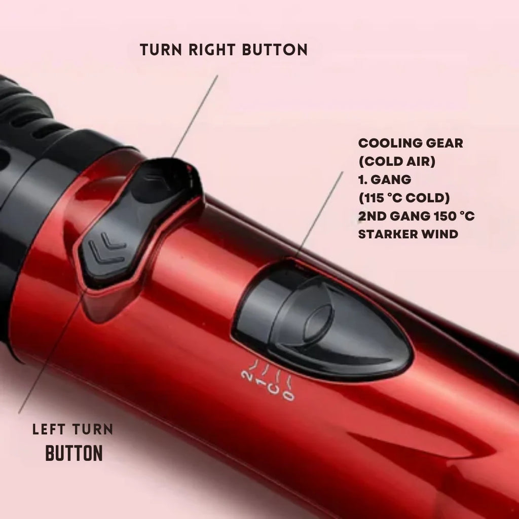 InstaGloss Hot Air Brush 3-in-1 Hair Styler