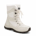 Waterproof insulated high-top snow boots