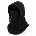 Windproof winter hat with extended neck protection (one size)