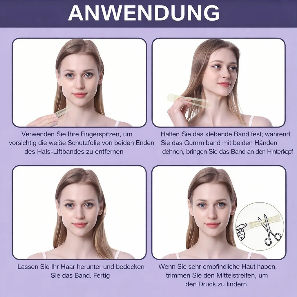 Cosmetic Neck Styling Strips – 20 Pieces