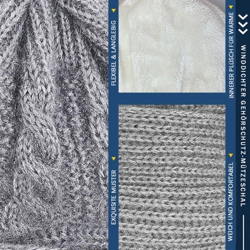 FrostGuard Duo – Warming Hat Scarf with Integrated Face & Ear Protection