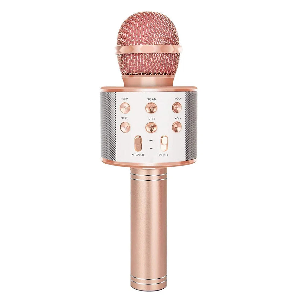 Karaoke Microphone Bluetooth Speaker & Rechargeable 1500mAh Battery