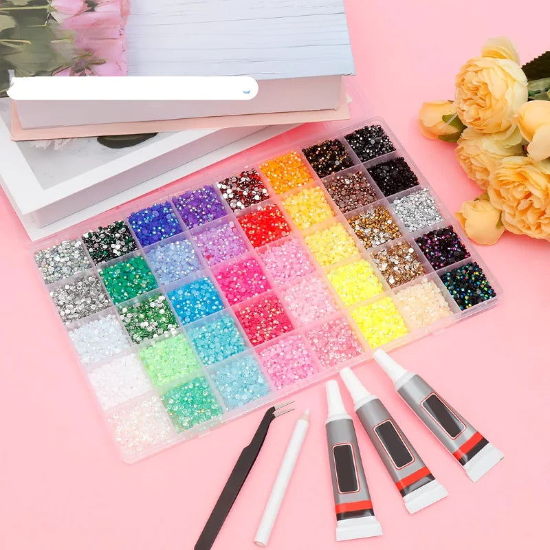 StarlitePop™ Flat Rhinestones — Add Magical Shine to Your DIY Projects That Captivates Every Eye!