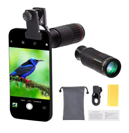 32x Zoom Telephoto Lens for Smartphones