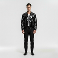 Men's High-Shine Coated Jacket