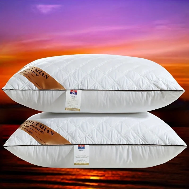 Sleeping Pillow Shape Retaining Support Machine Washable Cover