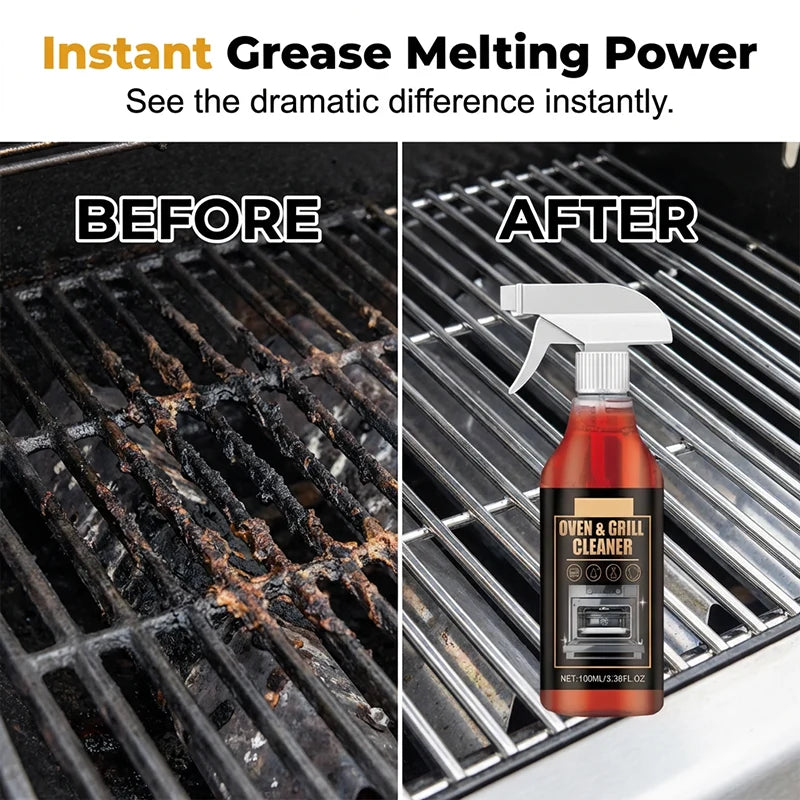 Grill Degreaser Spray – Powerful Degreasing