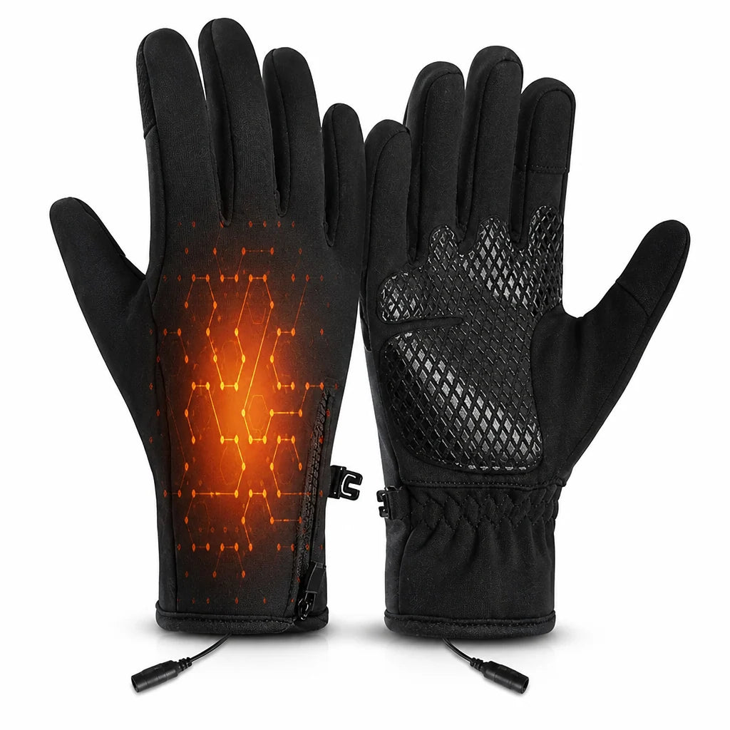 Heated Gloves USB Powered Touchscreen (Fleece Lined Non-slip Palm)