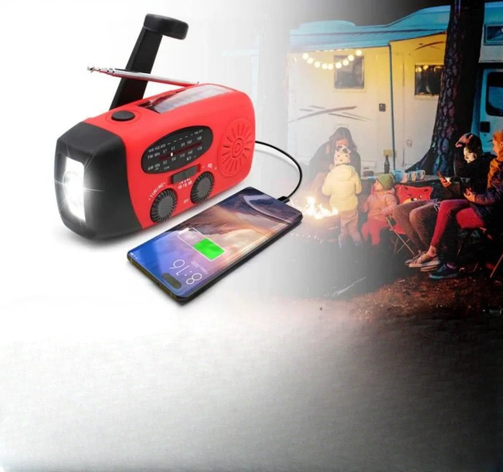 Emergency Radio Solar & Hand Crank