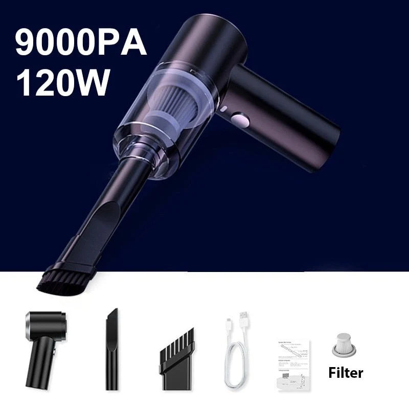 Cordless Car Hand Vacuum Cleaner 9000Pa