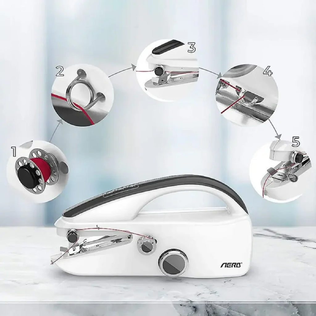 Mini Sewing Machine Portable Handheld Stitcher