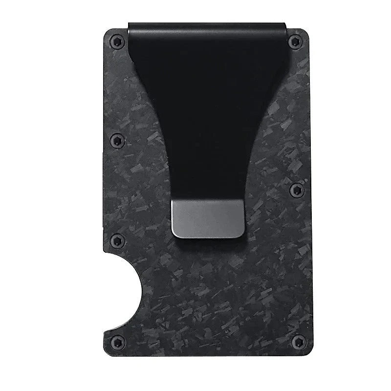 Slim Titanium Card Holder RFID Blocking