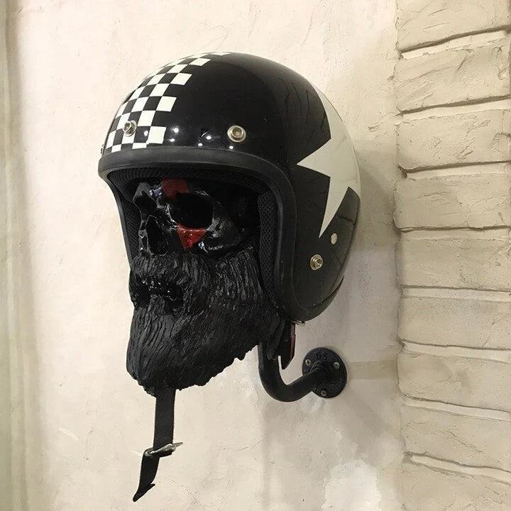 SkullGuard™ — Attract All Eyes with a Fearless, Rock-Solid Helmet Display