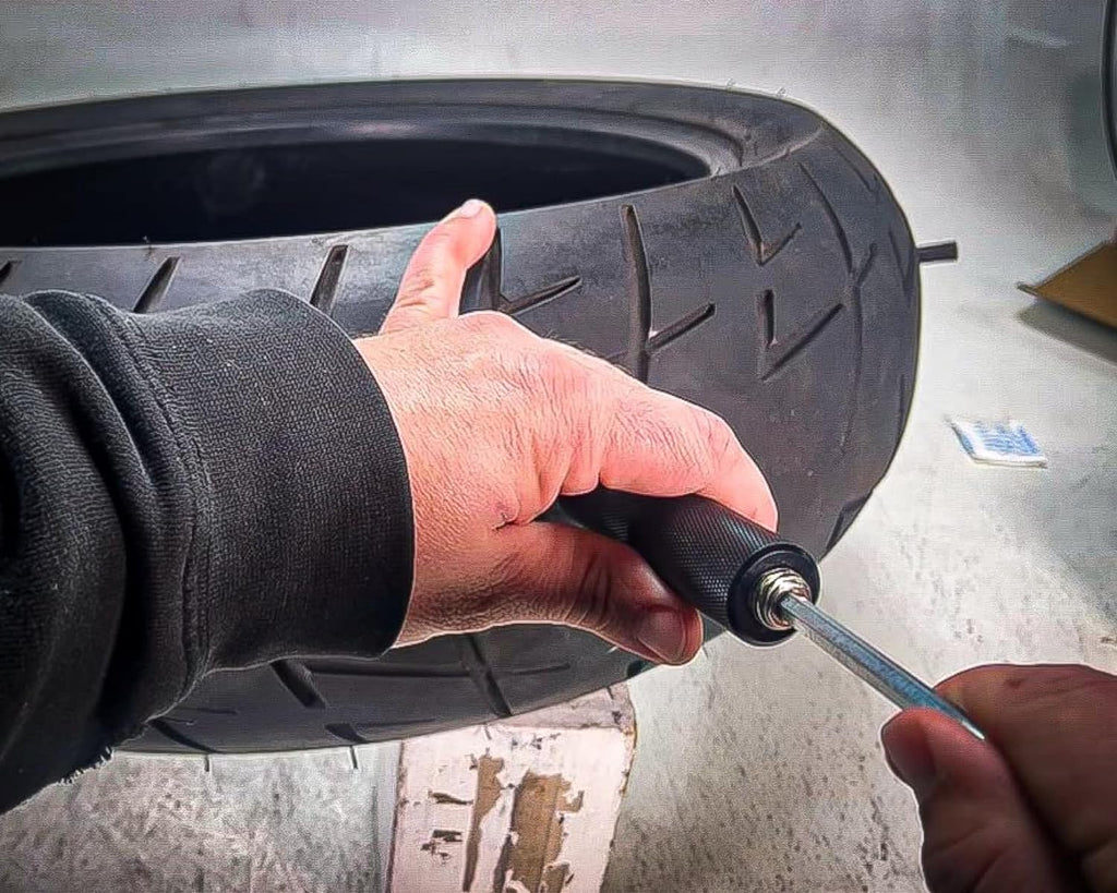 Tire Repair Kit with 12 Mushroom Plugs
