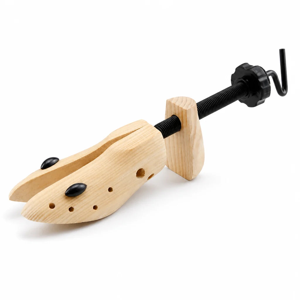 Adjustable Wooden Shoe Tree in Width & Length (Sizes 34-48)