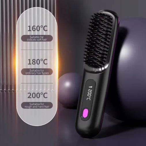 Thermal Styling Brush for Short Hair & Bangs