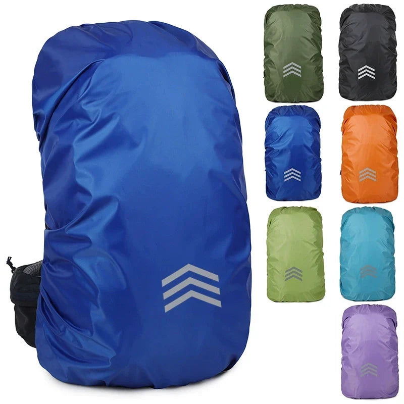 Waterproof Reflective Elastic Backpack Rain Cover