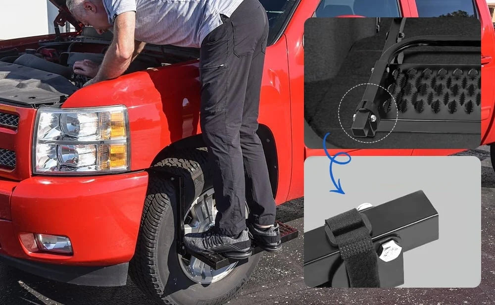 Tire Step – Robust Vehicle Climbing Step