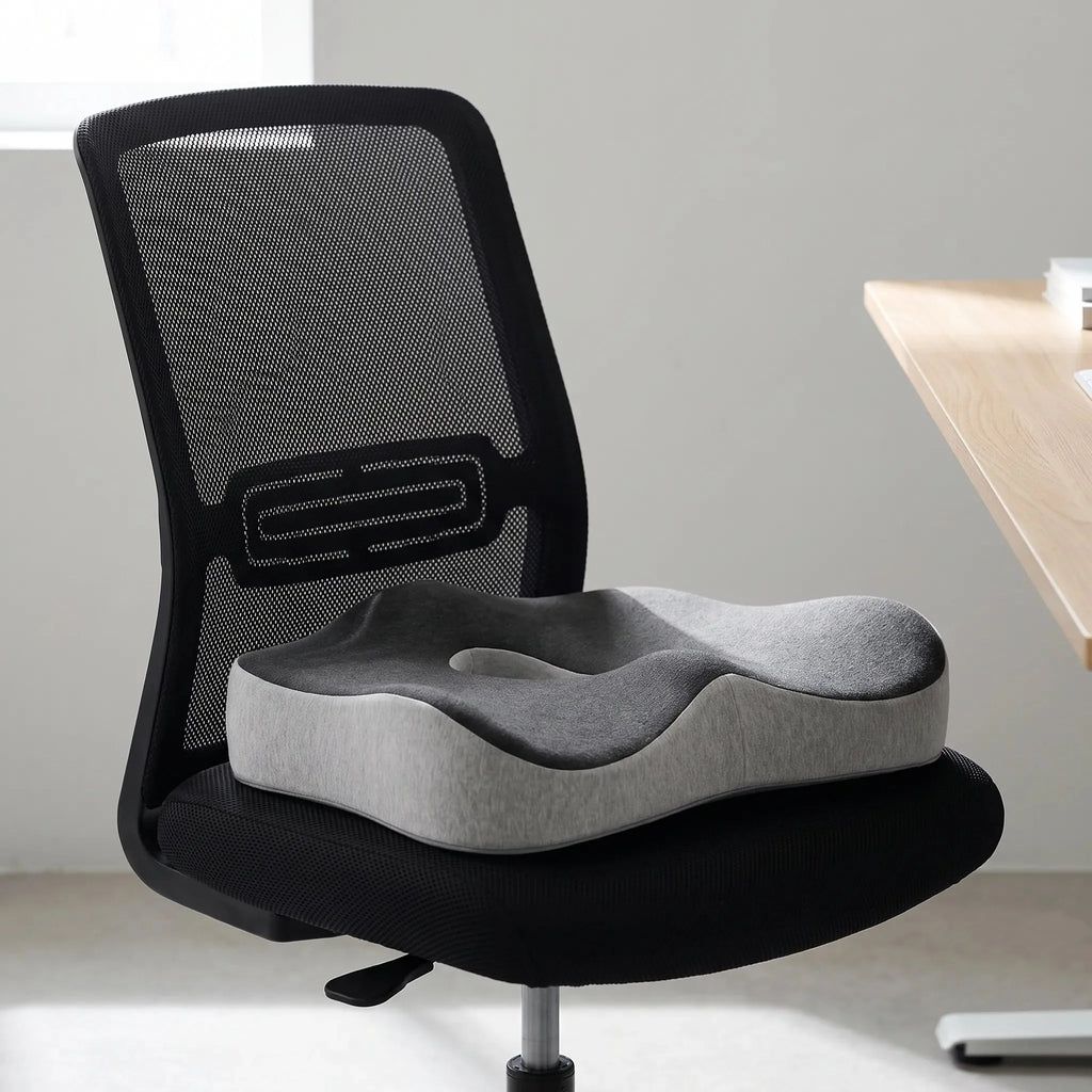 Seat Cushion with Cutout for Office and Car