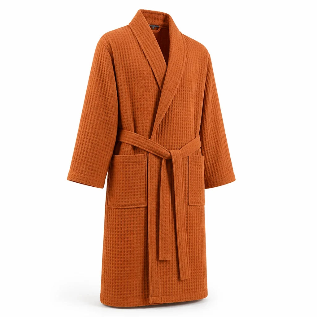 Breathable, lightweight, machine-washable bathrobe (unisex)