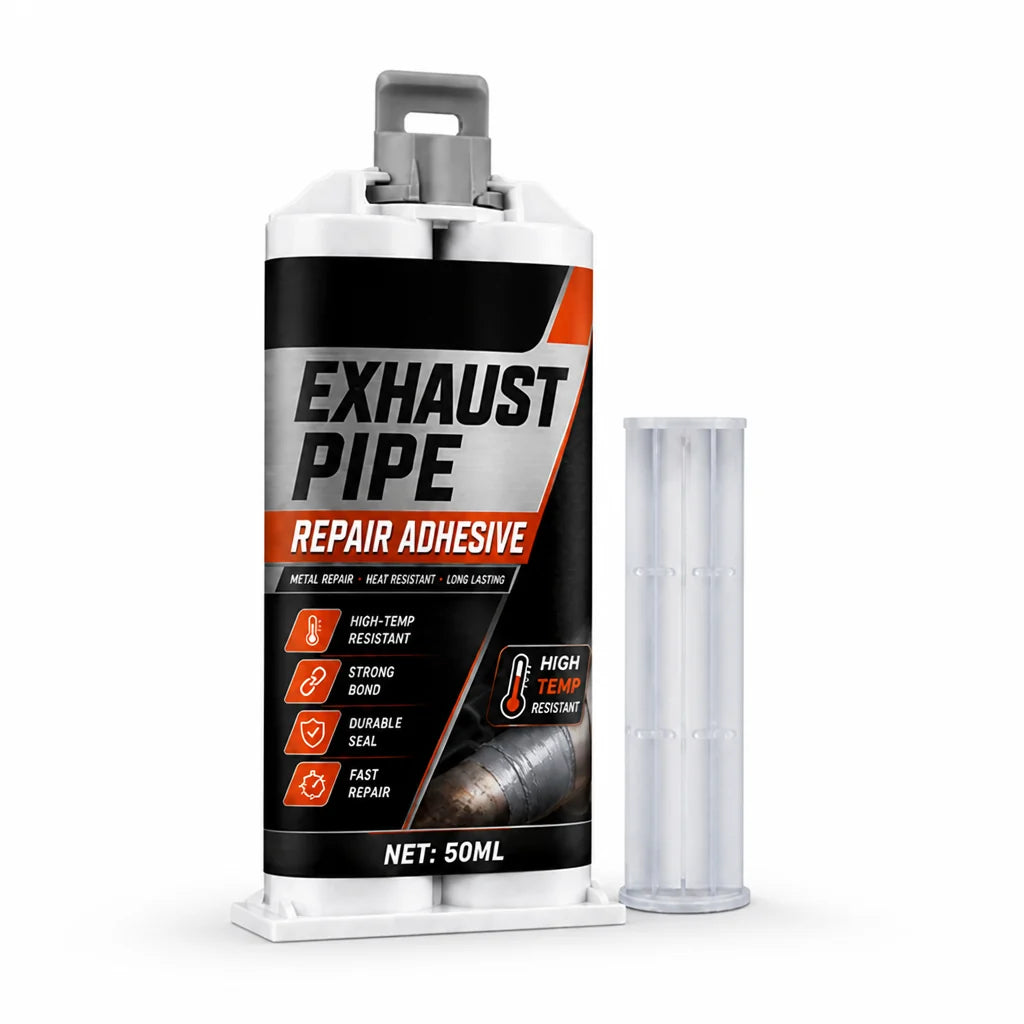 1 +1 FREE | Two-Component High-Temperature Exhaust Pipe Repair Adhesive (50 ml)