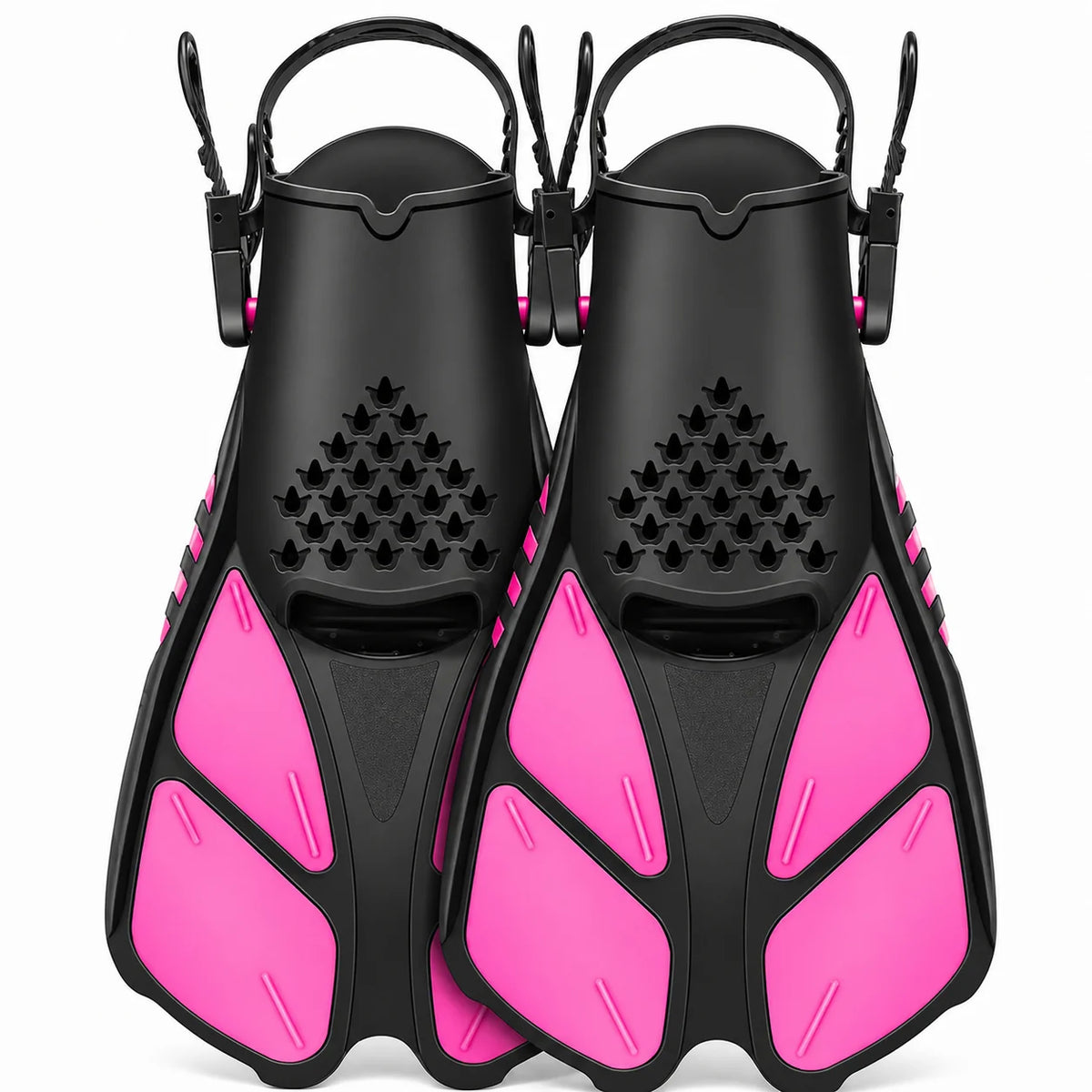 Adjustable Short Snorkel Fins – Open Heel
