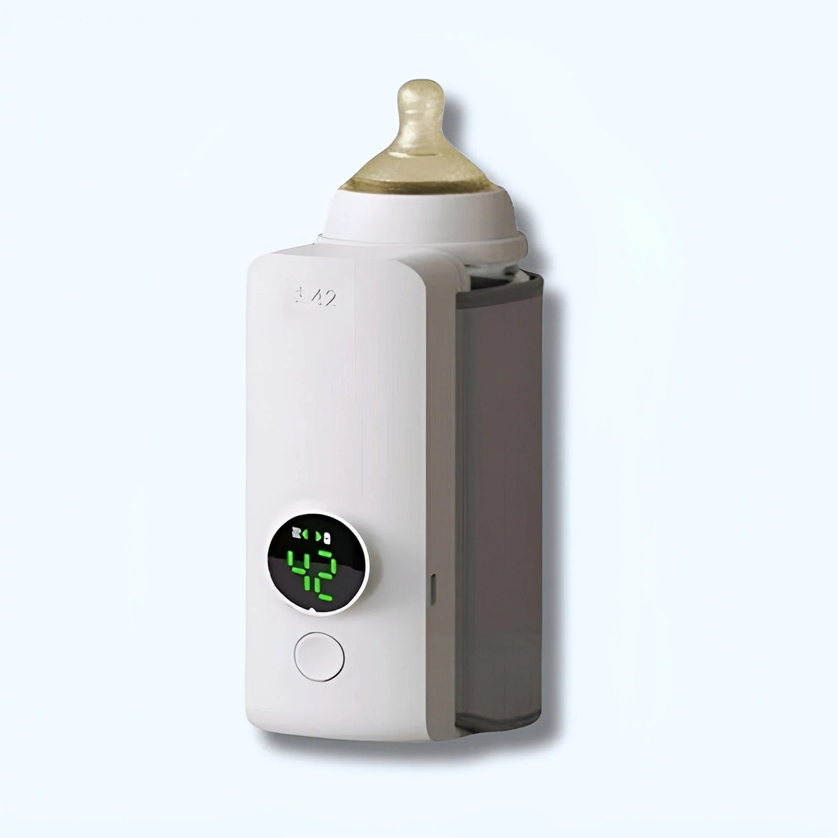 Portable Baby Bottle Warmer Adjustable Temperature Control Rechargeable Battery