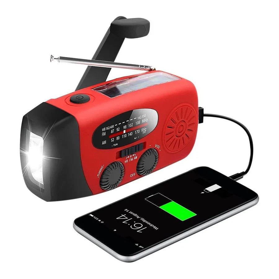 Emergency Radio Solar & Hand Crank