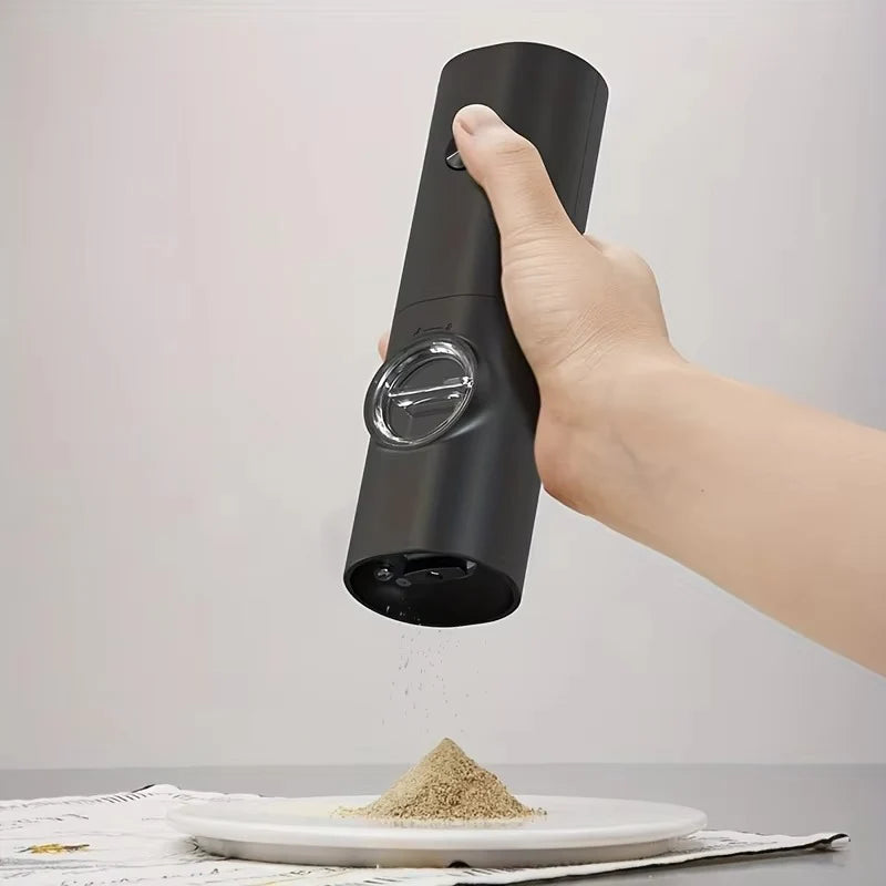 Electric Salt and Pepper Grinder Set With LED Light