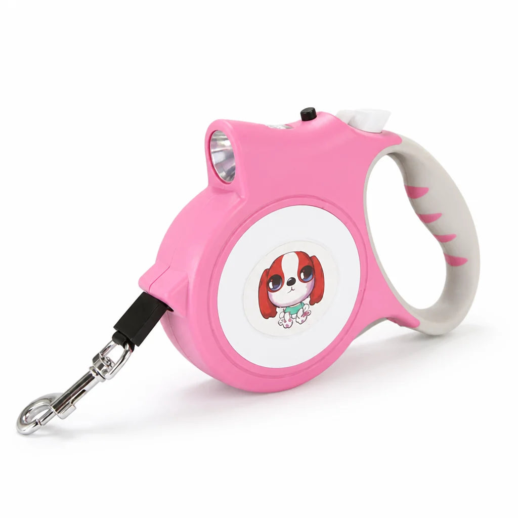 Automatic Retractable Dog Leash with Tension Function (5M)