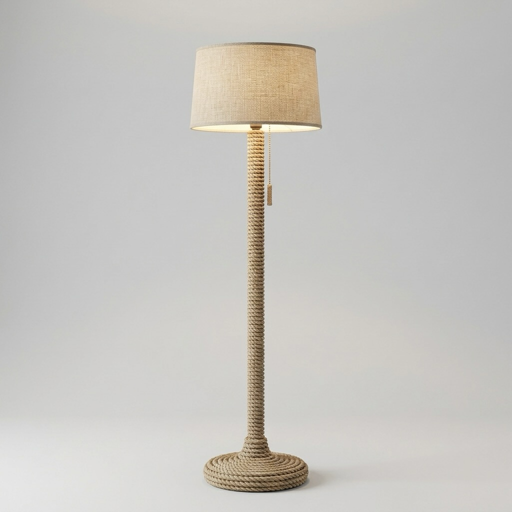 Nautical Rope Floor Lamp
