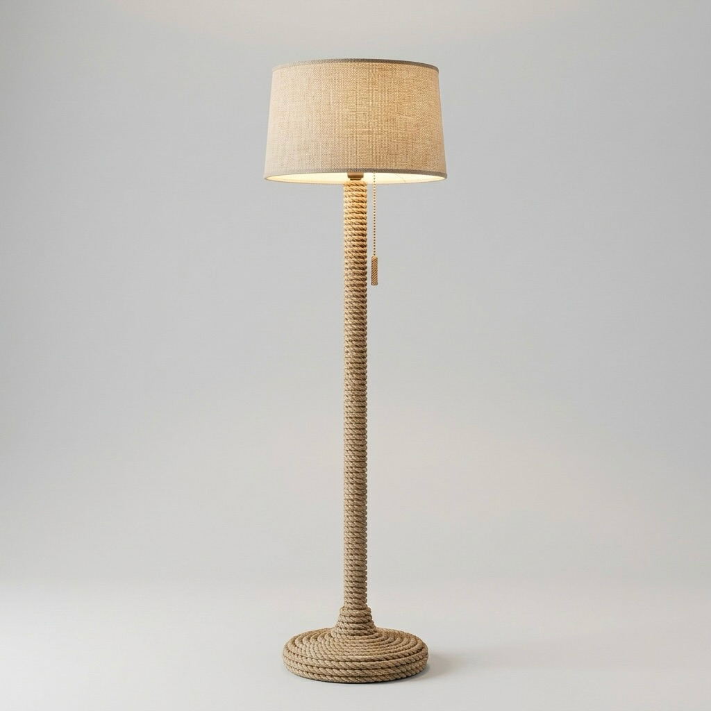 Nautical Rope Floor Lamp