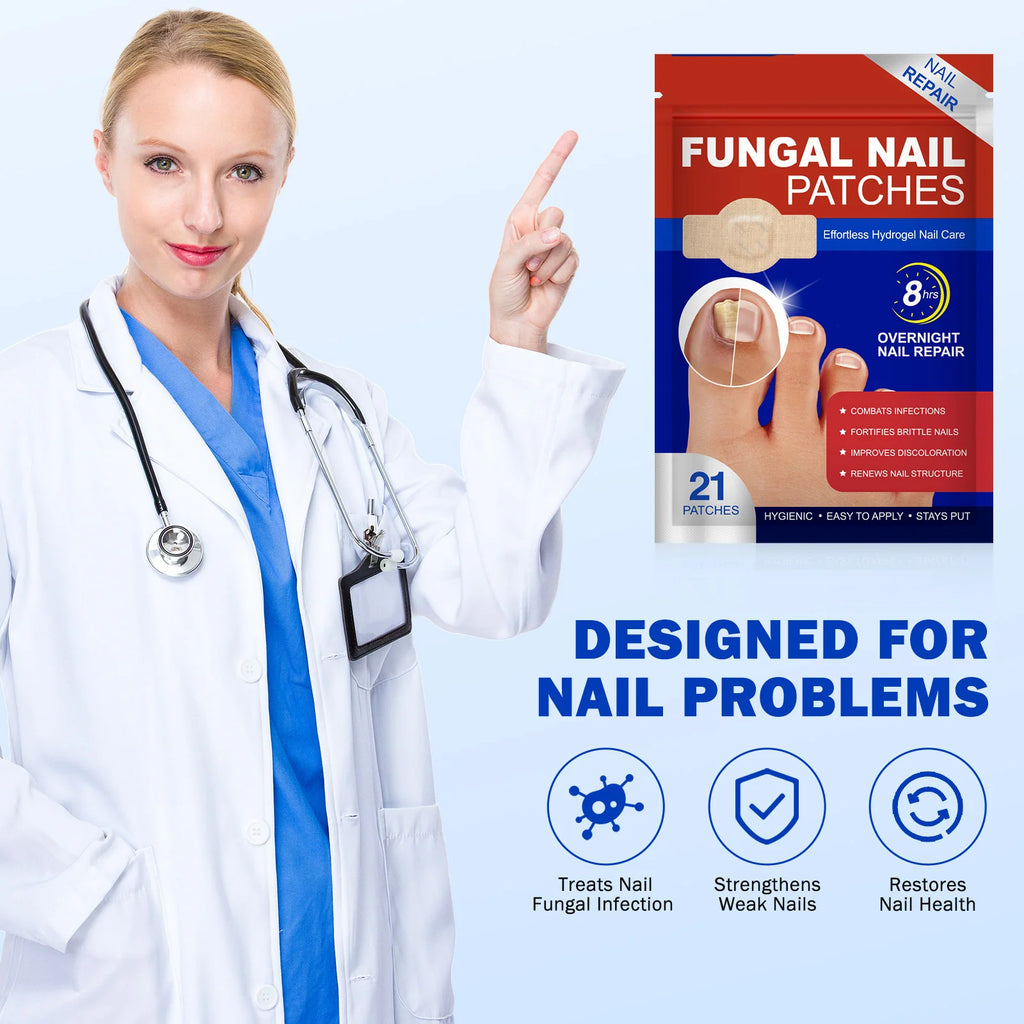Nail Fungus Patches Overnight Adhesive Strips