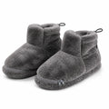 USB-operated, plush-lined heated slippers (5 heat settings)