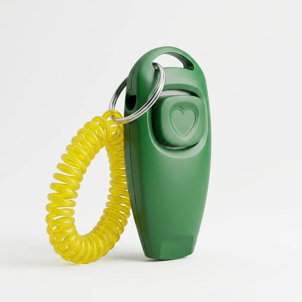 Lightweight High Frequency 2-in-1 Clicker & Whistle