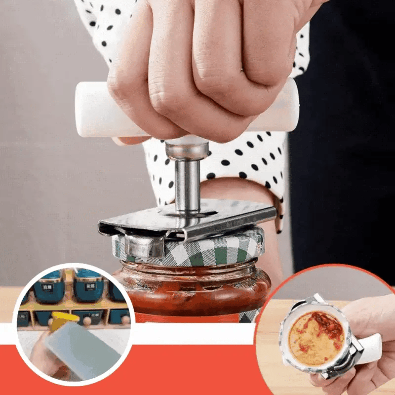 EasyOpen stainless steel can opener