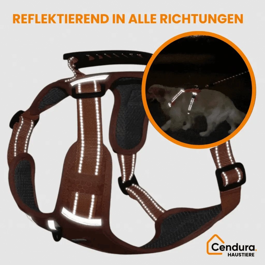 HappyHund Reflective Safety Harness