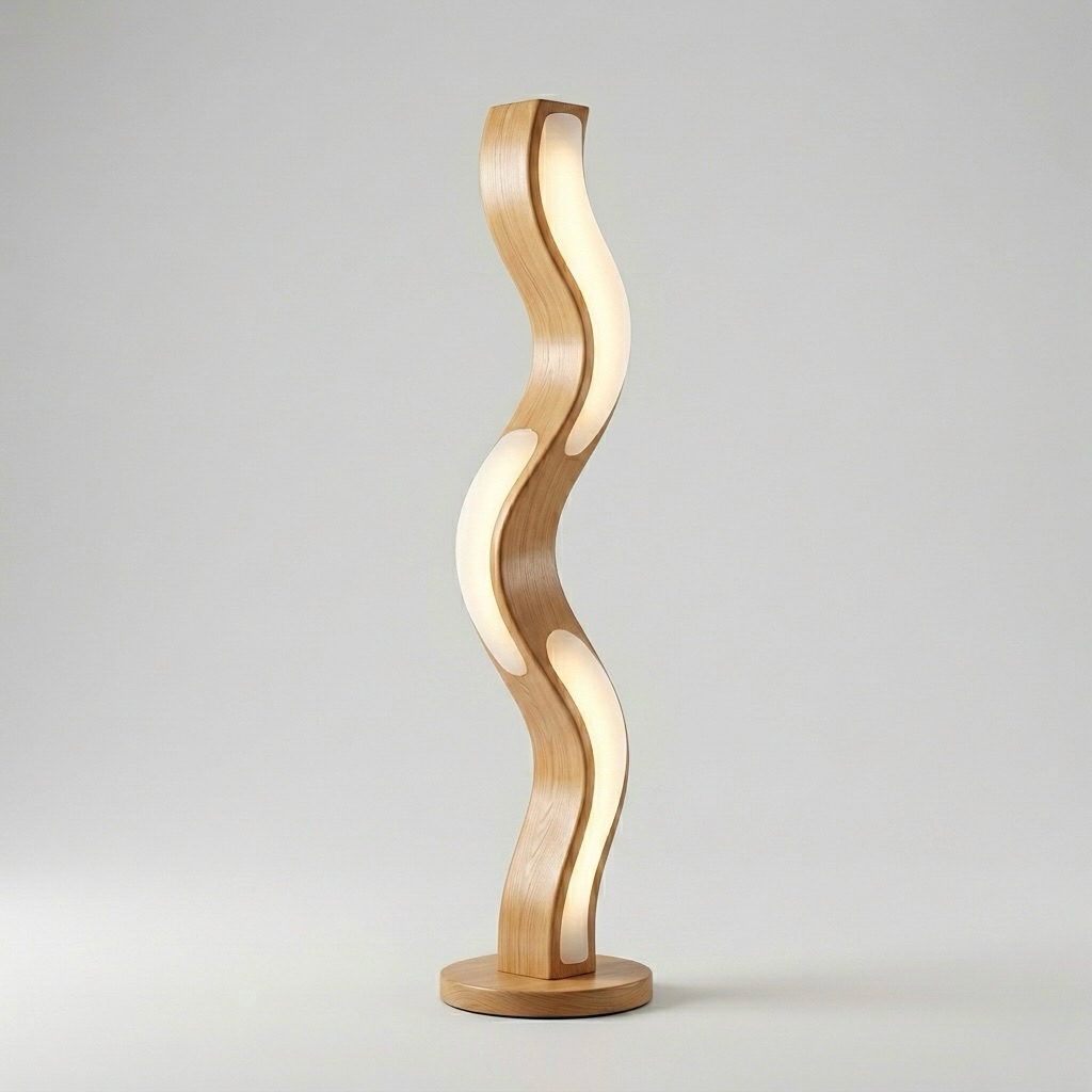 Wave LED Floor Lamp